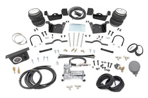 Chevrolet Silverado 3500 HD Air Spring Kit - Rear - Rough Country - w/compressor - '20-'24